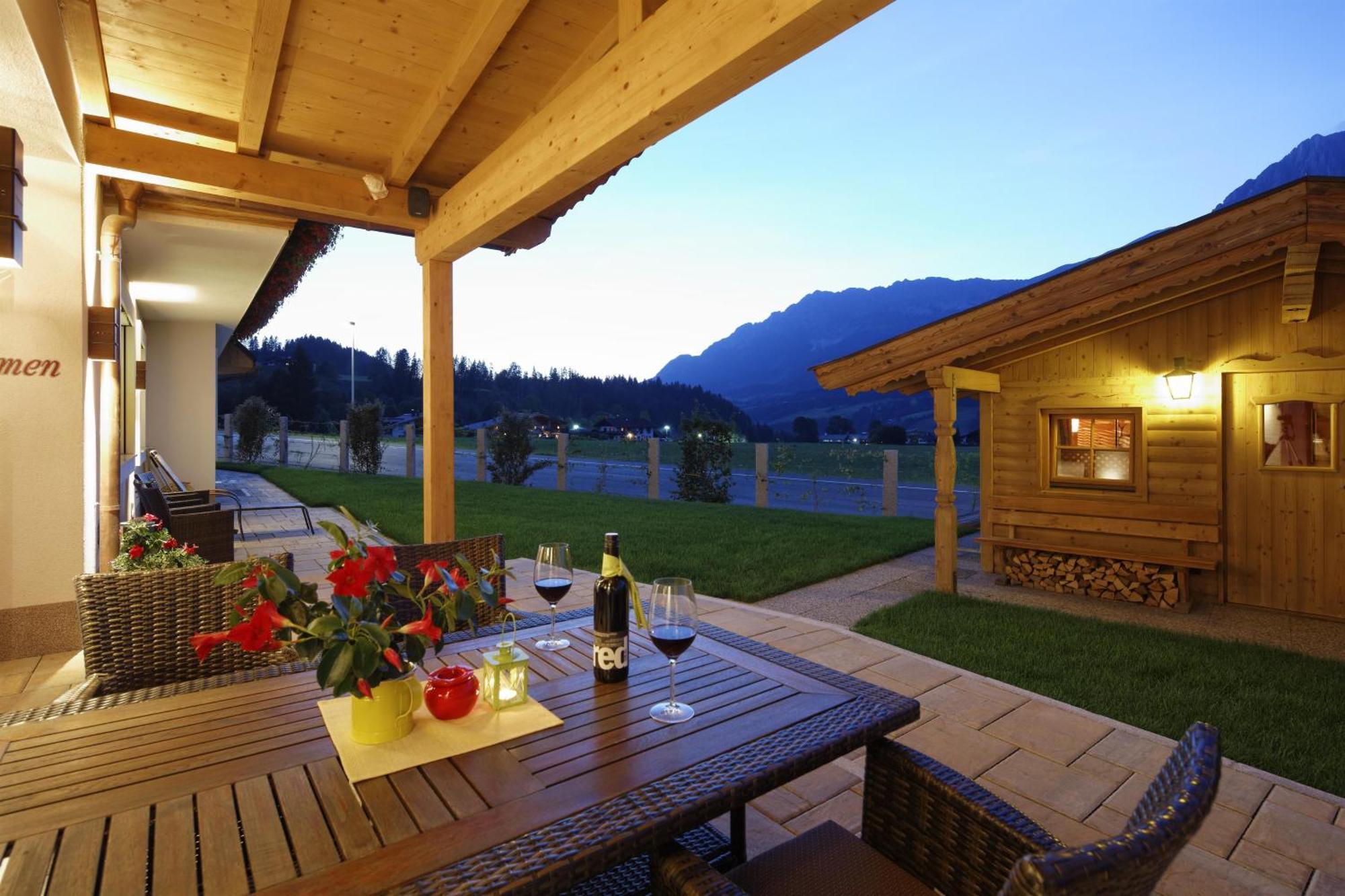 Hotel Garni Bavaria Элльмау Экстерьер фото